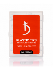 Plastic Tips Extra Long Stiletto (240 pcs/pack)